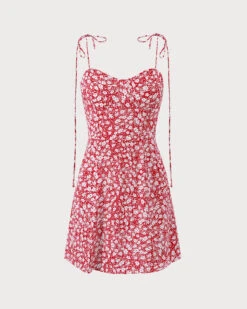 The Red Sweetheart Neck Floral Mini Dress 14 The Red Sweetheart Neck Floral Mini Dress -Outlet Dress Mix Up Store 0 3cdb3622 5e77 4ccc a0a6 cc081324da19