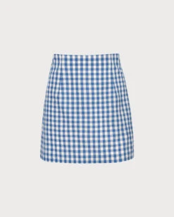 The Blue High-waisted Plaid A-line Mini Skirt 11 The Blue High-waisted Plaid A-line Mini Skirt -Outlet Dress Mix Up Store 0 af3d7d7c 0216 46cb a1ac 140dc4e1d182