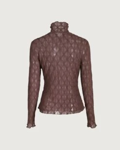 The Solid Sheer Mesh Long Sleeve Tee -Outlet Dress Mix Up Store 1 2 44d9c092 8cbb 415f 9335 9d3ec6f18b8e