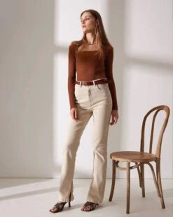 The Ribbed Front Cutout Knitwear -Outlet Dress Mix Up Store 1 4 40264709 eb5b 407d a0cf c6ee54b59375