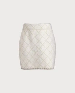 The Argyle Cardigan And Mini Skirt Set -Outlet Dress Mix Up Store 5c4f1c2352339e13ad094d54e5ee0b25