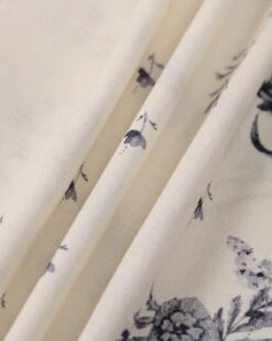 The Beige Floral Split Hem Slip Midi Dress -Outlet Dress Mix Up Store IMG 1335