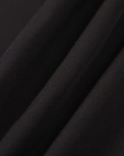 The Black Lapel Colorblock Ruched Mini Dress -Outlet Dress Mix Up Store IMG 1405