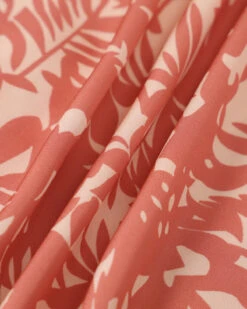 The Light Orange Cowl Neck Floral Maxi Dress -Outlet Dress Mix Up Store IMG 2534