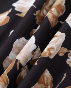 The Black One Shoulder Floral Maxi Dress -Outlet Dress Mix Up Store IMG 3272