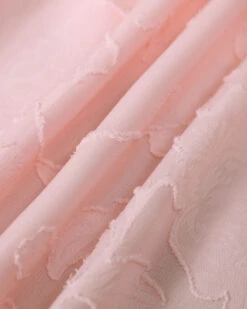 The Pink Jacquard Wrap Maxi Dress -Outlet Dress Mix Up Store IMG 5154