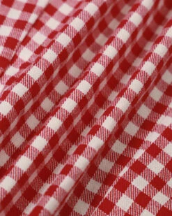 The Red Boat Neck Plaid Mini Dress -Outlet Dress Mix Up Store IMG 5455