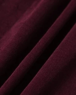 The Wine Red Scalloped Corduroy Mini Skirt 13 The Wine Red Scalloped Corduroy Mini Skirt -Outlet Dress Mix Up Store IMG 7056 718564