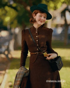 The Solid Retro Single-breasted Tweed Jacket -Outlet Dress Mix Up Store Photoby my.ragtime.gal