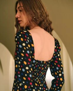 The Sweetheart Neck Polka Dot Maxi Dress 11 The Sweetheart Neck Polka Dot Maxi Dress -Outlet Dress Mix Up Store RIHOAS3438
