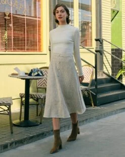 The Solid Mock Neck Slim Fit Tee 7 The Solid Mock Neck Slim Fit Tee -Outlet Dress Mix Up Store RIHOAS3801