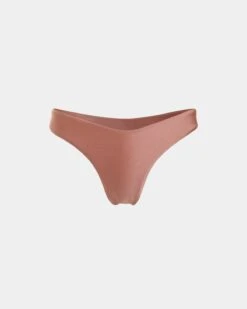 The Solid High-leg Bikini Bottom -Outlet Dress Mix Up Store bikini bottoms bean pink s the solid high leg bikini bottom 36909822476501