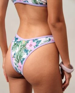 The Floral Middle Waist Bikini Bottom 8 The Floral Middle Waist Bikini Bottom -Outlet Dress Mix Up Store bikini bottoms the floral middle waist bikini bottom 37625638748373