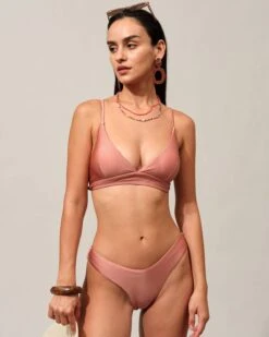 The Solid High-leg Bikini Bottom