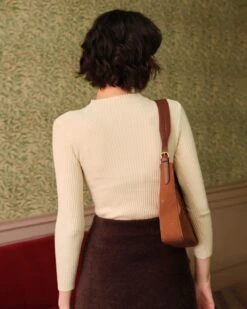 The Beige Mock Neck Ribbed Knit Top -Outlet Dress Mix Up Store ca106a15641955b4da76c542d10fd90a 13f18cef 5349 44dc b8ed 6c41b0752b49