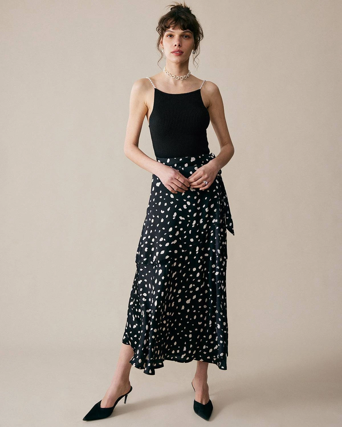 The Beaded Strap Ribbed Cami Top 5 The Beaded Strap Ribbed Cami Top - Image 5