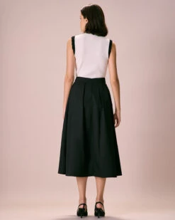 The White Contrast Trim Crochet Tank Top -Outlet Dress Mix Up Store contrast trim crochet tank top tops kngydf