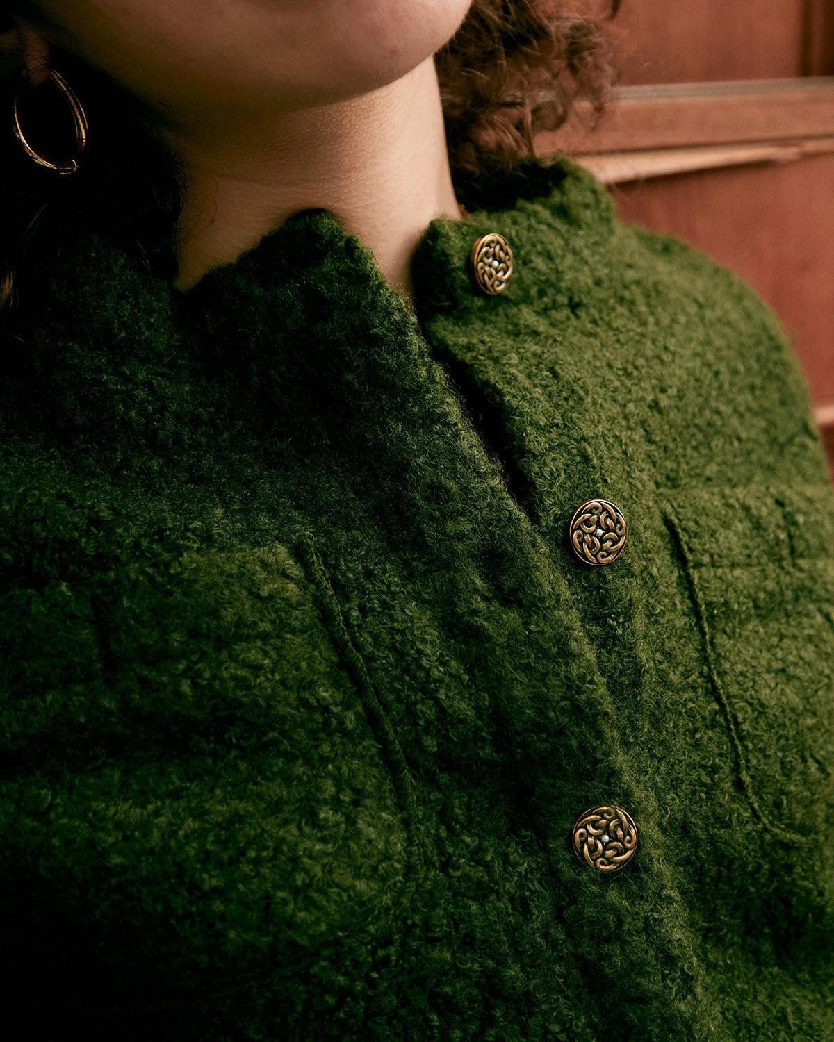 The Fluffy Metal Buckle Jacket 3 The Fluffy Metal Buckle Jacket - Image 3