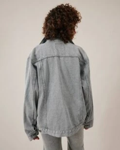 The Premium-fabric Vintage Denim Jacket -Outlet Dress Mix Up Store jackets the premium fabric vintage denim jacket 36593742840021