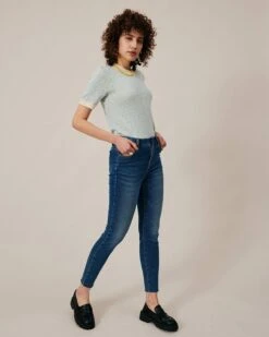 The Premium-fabric High-rise Skinny Jeans -Outlet Dress Mix Up Store jeans the premium fabric high rise skinny jeans 36794268090581