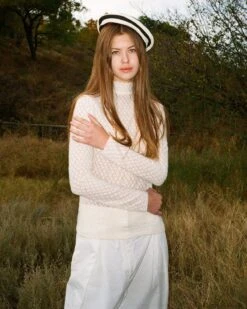 The Floral See-Through Knitwear 16 The Floral See-Through Knitwear -Outlet Dress Mix Up Store knit tops the floral see through knitwear 36299975295189