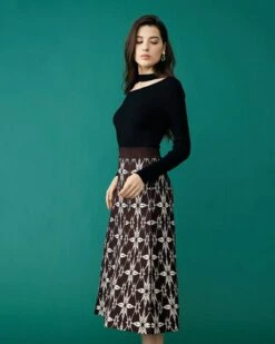 The Slim-Fitting Cutout Knit Top 11 The Slim-Fitting Cutout Knit Top -Outlet Dress Mix Up Store knit tops the slim fitting cutout knit top 36306460410069