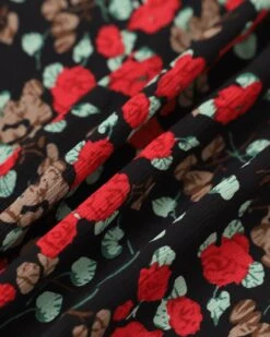 The V Neck Button Floral Midi Dress -Outlet Dress Mix Up Store midi dresses the v neck button floral midi dress 37681831051477