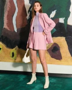 The Solid High Waisted Pleated Shorts -Outlet Dress Mix Up Store shorts the solid high waisted pleated shorts 38372076159189