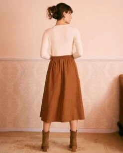 The Apricot Cut Out Long Sleeve Knit Top -Outlet Dress Mix Up Store the apricot cut out knit top tops u8dhbw