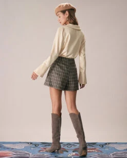 The Apricot Lapel Button Up Flare Sleeve Shirt 11 The Apricot Lapel Button Up Flare Sleeve Shirt -Outlet Dress Mix Up Store the apricot flare sleeve button shirt tops anywrw