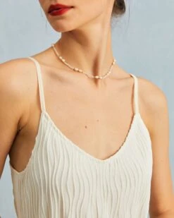 The Apricot Water Ripple Textured Straight Maxi Dress -Outlet Dress Mix Up Store the apricot water ripple textured maxi dress dresses 9mixpt 646470