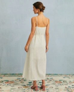 The Apricot Water Ripple Textured Straight Maxi Dress -Outlet Dress Mix Up Store the apricot water ripple textured maxi dress dresses yqkxqj 150932