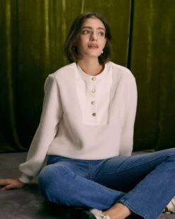 The Beige Teddy Patchwork Sweatshirt 9 The Beige Teddy Patchwork Sweatshirt -Outlet Dress Mix Up Store the beige teddy patchwork sweatshirt tops hzjo8p