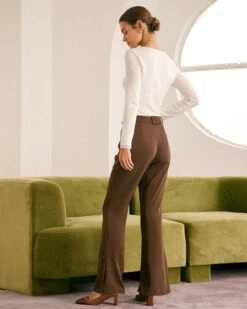 The Beige V Neck Floral Embroidery Knit Top -Outlet Dress Mix Up Store the beige v neck floral embroidery knit top tops gzjtlj