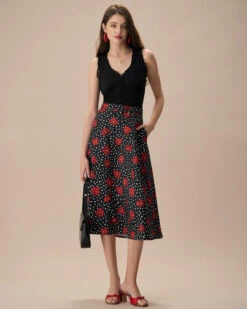 The Black V-Neck Frill Trim Tank Top 8 The Black V-Neck Frill Trim Tank Top -Outlet Dress Mix Up Store the black frill trim see through tank top tops ej1rac