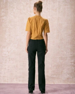 The Black High Waisted Straight Leg Jeans -Outlet Dress Mix Up Store the black high waisted straight leg jeans denim 079sml