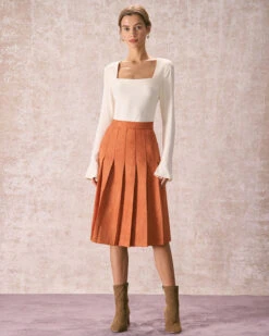 The Beige Square Neck Slit Flare Sleeve Tee -Outlet Dress Mix Up Store the black square neck flare sleeve tee tops n4znah 0176b827 0282 482d abf4 ae826504a1ce