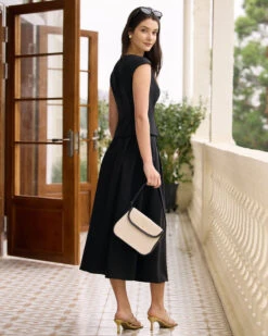 The Black V Neck Cap Sleeve Blouse 8 The Black V Neck Cap Sleeve Blouse -Outlet Dress Mix Up Store the black v neck cap sleeve blouse tops prjwi5