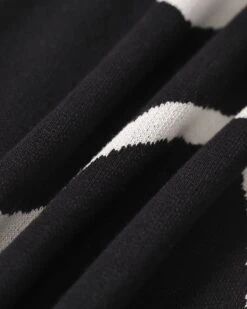 The Black Wave Mermaid Hem Knit Midi Dress -Outlet Dress Mix Up Store the black wave mermaid hem kint midi dress dresses 2xxcdv