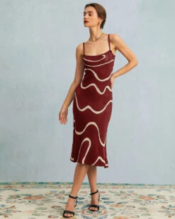 The Wine Red Wave Mermaid Knit Midi Dress -Outlet Dress Mix Up Store the black wave mermaid hem kint midi dress dresses vu6fg2 68e5d301 03fe 41b8 8c67 e44d95851d34