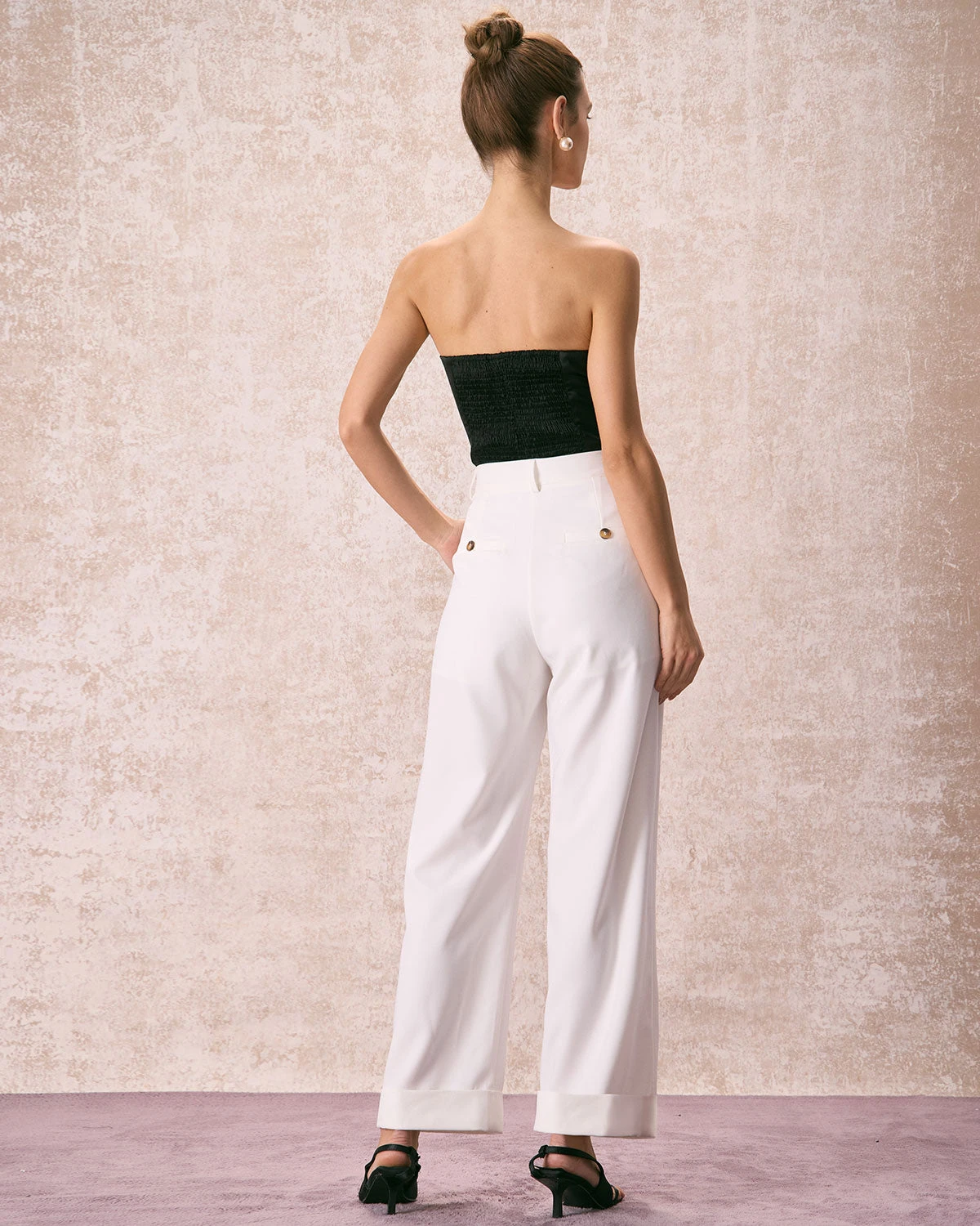 The Black Bowknot Satin Tube Tank Top 6 The Black Bowknot Satin Tube Tank Top - Image 6