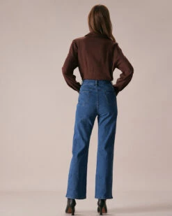 The Coffee Collared Contrasting Seam Shirt -Outlet Dress Mix Up Store the coffee collared contrasting seam shirt tops 4tnrhv