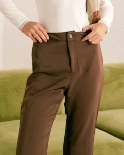 The Coffee Button Split Hem Flare Leg Pants 7 The Coffee Button Split Hem Flare Leg Pants -Outlet Dress Mix Up Store the coffee split hem flare leg pants bottoms tftflf