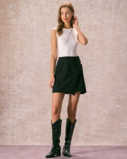 The Off White Crew Neck Ribbed Tank Top 7 The Off White Crew Neck Ribbed Tank Top -Outlet Dress Mix Up Store the crew neck solid tank top tops fnoqpk