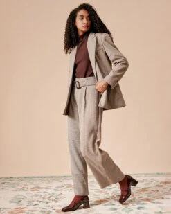 The Grey Collared Formal Blazer -Outlet Dress Mix Up Store the flap pocket blazer outerwear phrb0f