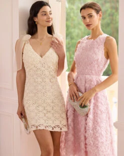 The Beige Floral Mesh Tie Strap Mini Dress 10 The Beige Floral Mesh Tie Strap Mini Dress -Outlet Dress Mix Up Store the floral mesh spliced mini dress dresses zxggtw