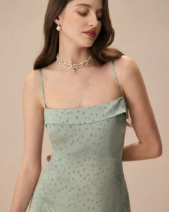 The Green Polka Dot Slip Mini Dress 7 The Green Polka Dot Slip Mini Dress -Outlet Dress Mix Up Store the green polka dot slip mini dress dresses 5zfthl