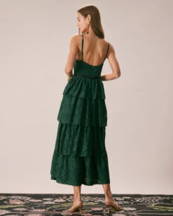 The Green Sweetheart Neck Lace Maxi Dress 13 The Green Sweetheart Neck Lace Maxi Dress -Outlet Dress Mix Up Store the green sweetheart neck lace maxi dress dresses 1efqex