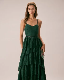 The Green Sweetheart Neck Lace Maxi Dress 11 The Green Sweetheart Neck Lace Maxi Dress -Outlet Dress Mix Up Store the green sweetheart neck lace maxi dress dresses ix51pd