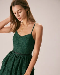 The Green Sweetheart Neck Lace Maxi Dress 12 The Green Sweetheart Neck Lace Maxi Dress -Outlet Dress Mix Up Store the green sweetheart neck lace maxi dress dresses sxhlps